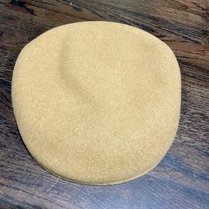 Kangol 504 wool cap in beige. Brand new with tags.